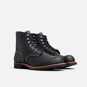 Red Wing Iron Rangers Black 8.5D